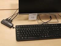 Monitor hp m24f 24 inch met toetsenbord, hub en muis. - afbeelding 2 van  2