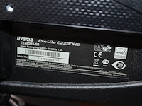 Monitor iiyama pro lite e2280hs 22 inch met toetsenbord, muis en armsteun. - afbeelding 2 van  2