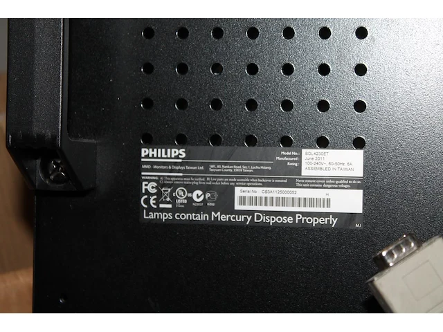 Monitor philips bdl423oet 55 inch met minicomputer acer intell core 15 windows 7. - afbeelding 4 van  4