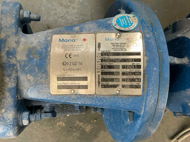 Mono centrifugaal pomp - afbeelding 2 van  10