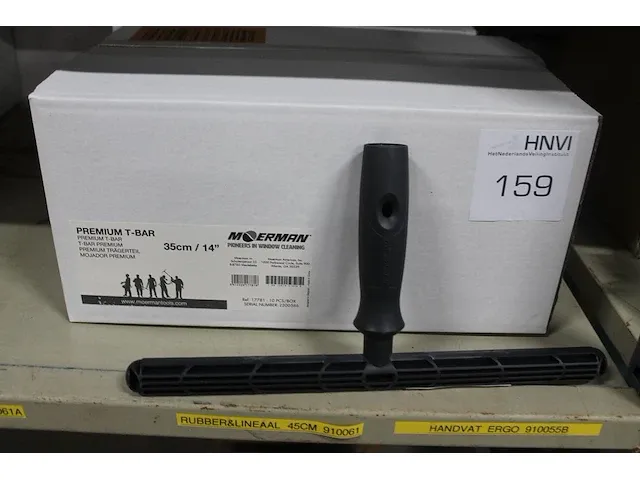 Mono t-bar moerman met breedte 35 cm. 10 stuks in doos. - afbeelding 1 van  2