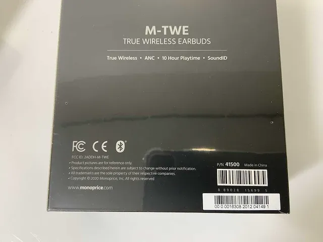Monolith (m-twe 41500), true wireless earbuds with sonarworks soundid (new) (2x) - afbeelding 9 van  9