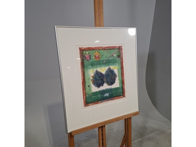 Monoprint, viviënne lopez de laeo laguna, ze zitten in 't doosje, 1999 - afbeelding 2 van  8