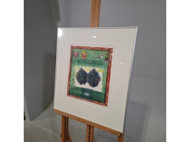 Monoprint, viviënne lopez de laeo laguna, ze zitten in 't doosje, 1999 - afbeelding 3 van  8