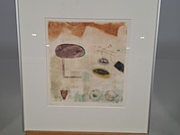 Monoprint, viviënne lopez de leao laguna, kiemen, 1999 - afbeelding 1 van  8