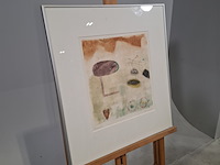 Monoprint, viviënne lopez de leao laguna, kiemen, 1999 - afbeelding 2 van  8