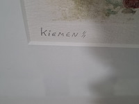 Monoprint, viviënne lopez de leao laguna, kiemen, 1999 - afbeelding 5 van  8