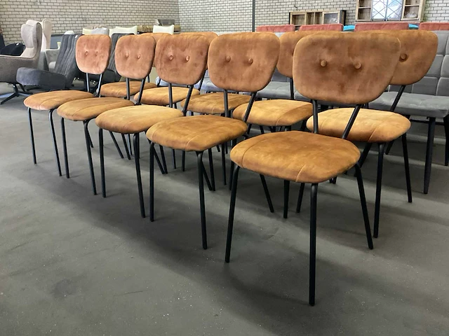 Monroe eetkamerstoel (5x) - afbeelding 1 van  9