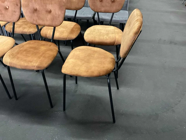 Monroe eetkamerstoel (5x) - afbeelding 7 van  9