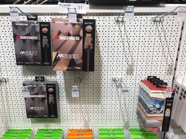 Monster hdmi kabel (10x) - afbeelding 1 van  5