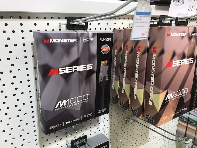 Monster hdmi kabel (10x) - afbeelding 3 van  5