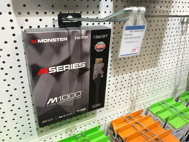 Monster hdmi kabel (10x) - afbeelding 4 van  5