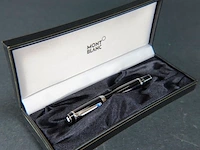 Montblanc bohème blue sapphire rollerball met blauwe steen - afbeelding 4 van  5