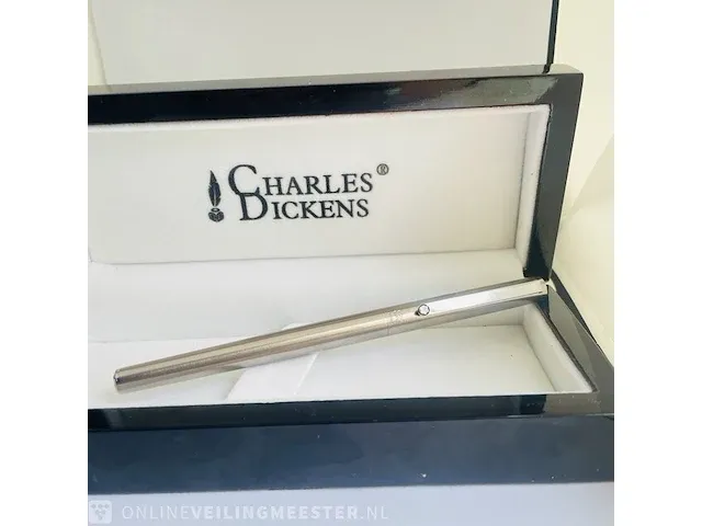 Montblanc slimline vulpen zeldzaam - new old stock - afbeelding 4 van  6