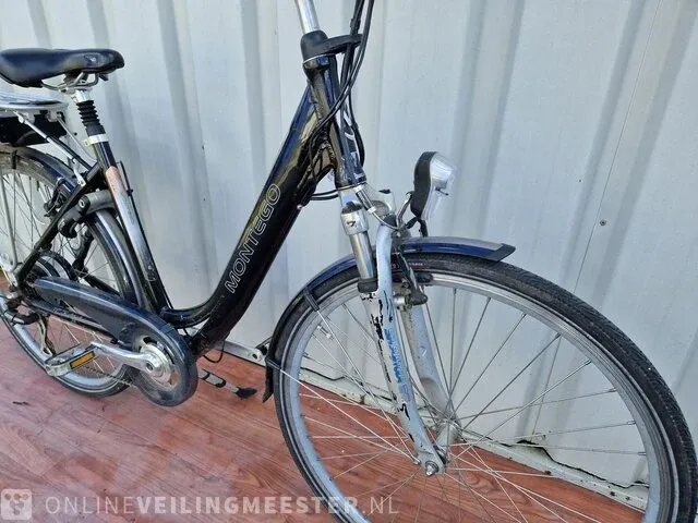 Montego, elan e-bike/ elektrische fiets montego, zwart - afbeelding 3 van  10