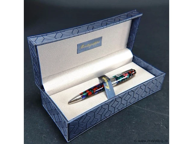 Montegrappa fortuna aurora borealis balpoint isfobbik - afbeelding 3 van  5