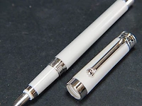 Montegrappa parola white fountain pen f iswotzaw - afbeelding 2 van  5