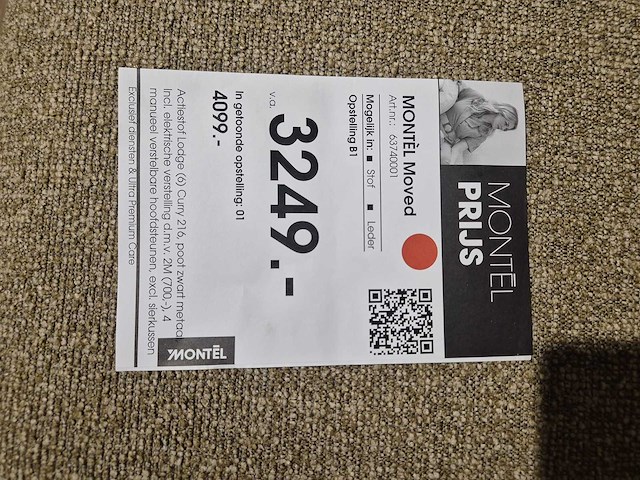 Montel - moved - showroommodel - hoekbank - afbeelding 4 van  12