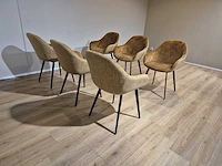 Montel - nora - eetkamerstoelen - nieuw (6x) - afbeelding 3 van  14