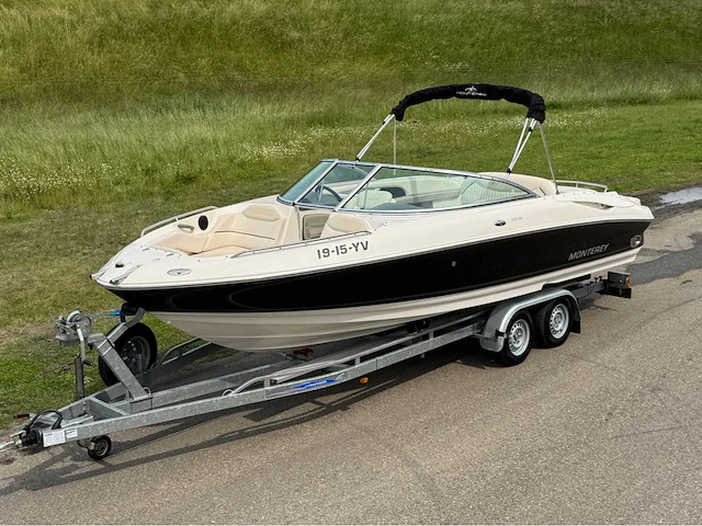 Monterey 228ss bowrider v8 open uitlaat speedboot - afbeelding 1 van  41