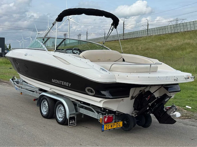 Monterey 228ss bowrider v8 open uitlaat speedboot - afbeelding 40 van  41
