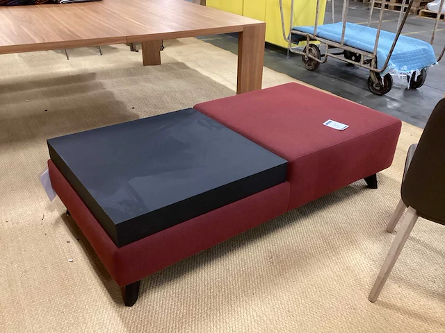 Montis fox poef met tafel - afbeelding 2 van  4