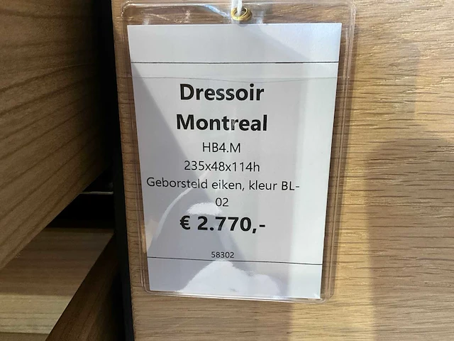 Montreal eiken dressoir - afbeelding 9 van  9