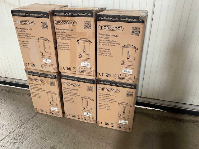 Monzana 6.8liter dbgwk1 warmhoudketel (6x) - afbeelding 1 van  7