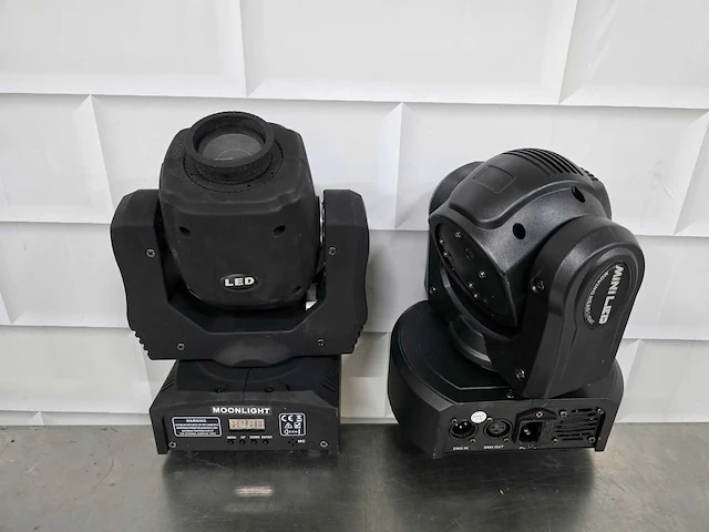 Moonlight - mini led - moving head (2x) - afbeelding 1 van  11