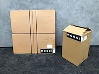 Moooi - container new antiques - tafel ø120 - hpl wit - afbeelding 4 van  11