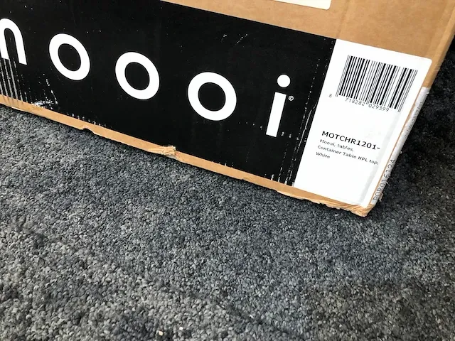 Moooi - container new antiques - tafel ø120 - hpl wit - afbeelding 7 van  11