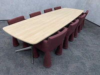 Moooi vip - 8 persoons design conferentieset 370x120 - afbeelding 12 van  27