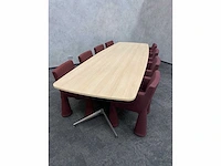 Moooi vip - 8 persoons design conferentieset 370x120 - afbeelding 27 van  27