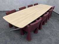 Moooi vip - 8 persoons design conferentieset 370x120 - afbeelding 6 van  27
