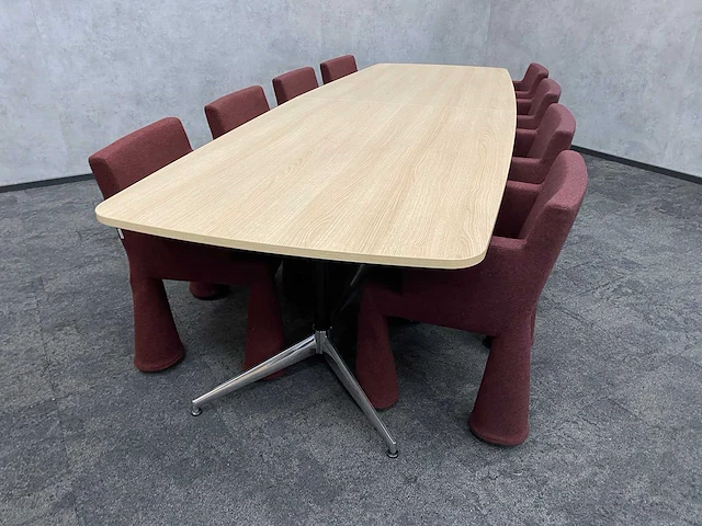Moooi vip - 8 persoons design conferentieset 370x120 - afbeelding 7 van  27