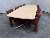 Moooi vip - 8 persoons design conferentieset 370x120 - afbeelding 7 van  27