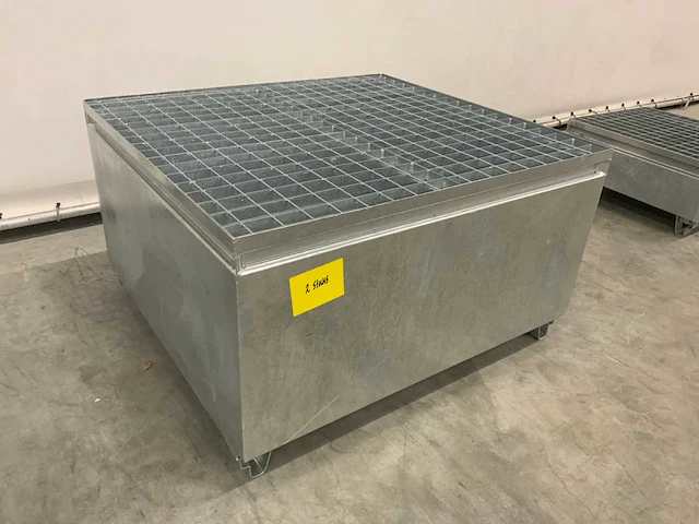 Mop-101 - gegalvaniseerde lekbak 1050l - afbeelding 1 van  11