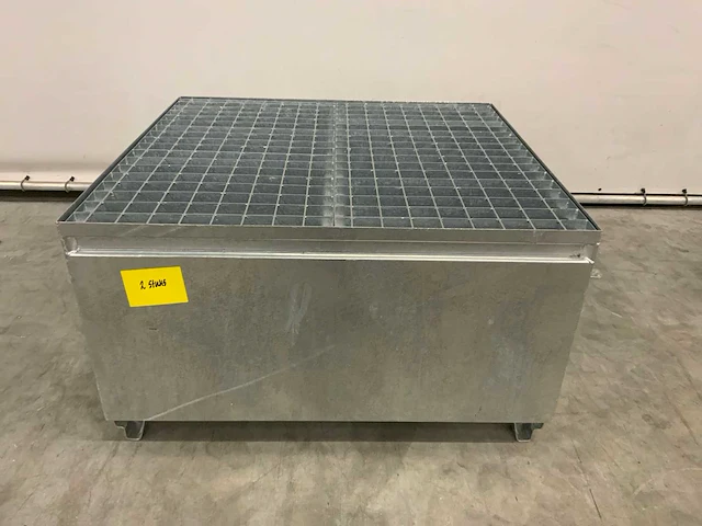 Mop-101 - gegalvaniseerde lekbak 1050l - afbeelding 2 van  11