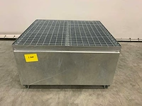 Mop-101 - gegalvaniseerde lekbak 1050l - afbeelding 2 van  11