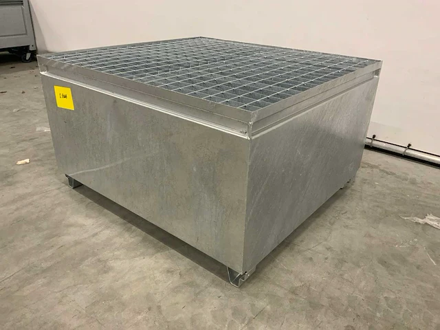 Mop-101 - gegalvaniseerde lekbak 1050l - afbeelding 3 van  11
