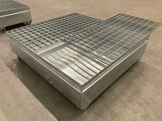 Mop-102 - gegalvaniseerde lekbak 440l (2x) - afbeelding 9 van  10