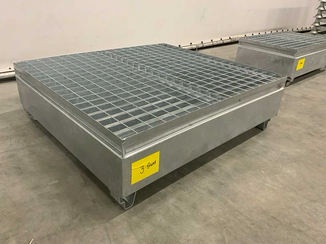 Mop-102 - gegalvaniseerde lekbak 440l - afbeelding 1 van  10