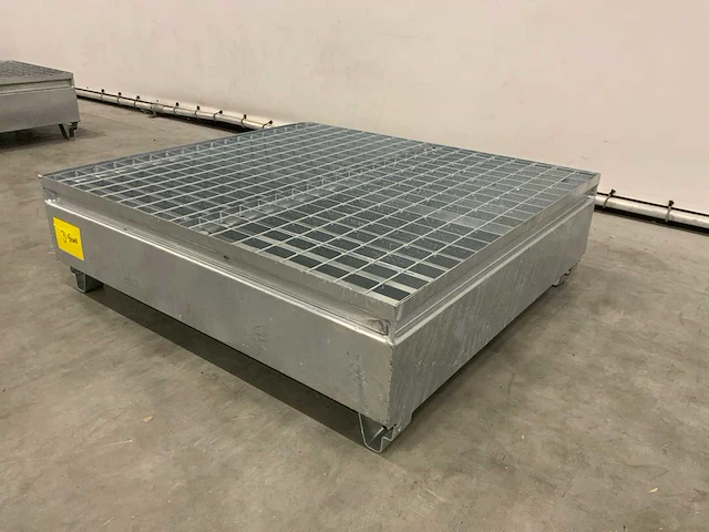Mop-102 - gegalvaniseerde lekbak 440l - afbeelding 3 van  10