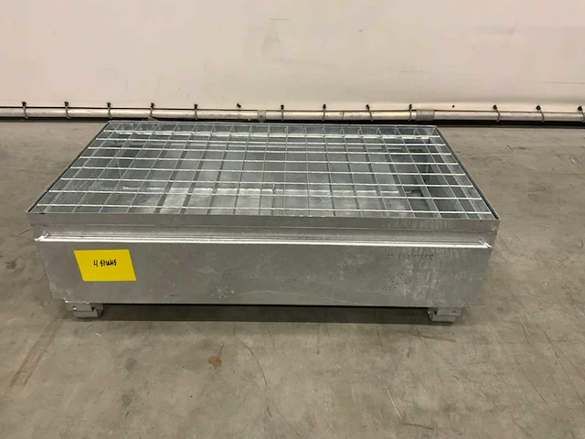 Mop-103 - gegalvaniseerde lekbak 220l - afbeelding 2 van  8