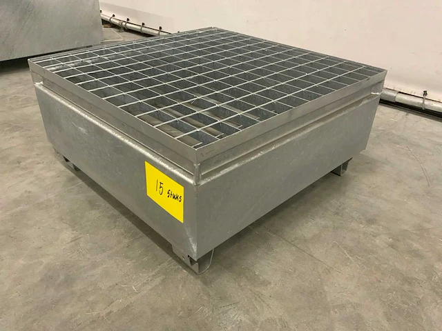 Mop-105 - gegalvaniseerde lekbak 110l (4x) - afbeelding 3 van  9