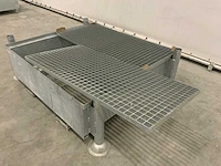 Mop-109 - gegalvaniseerde lekbak 440l stapelbaar - afbeelding 5 van  8