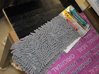 Mop set grijs set a 2 stuks 1set - afbeelding 1 van  5