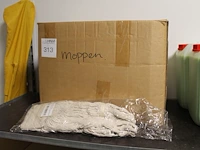 Moppen in doos. - afbeelding 1 van  2