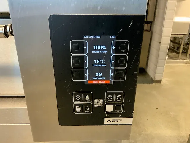 Moretti forni - s125 c 16z - pizza-oven - afbeelding 2 van  22