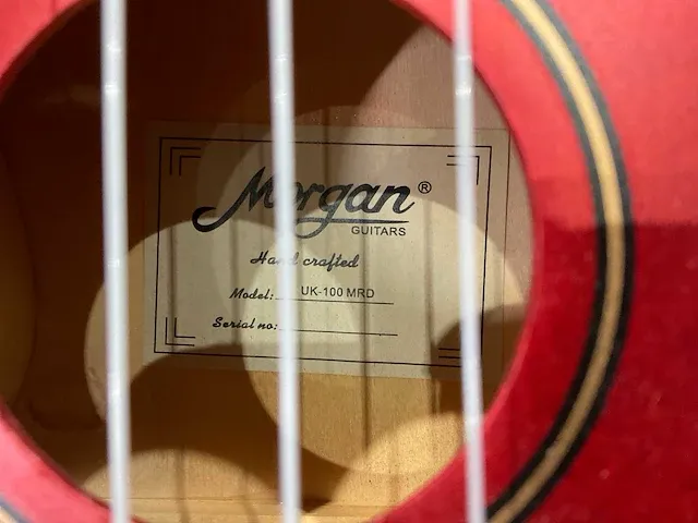 Morgan uk100mrd ukelele - afbeelding 5 van  5